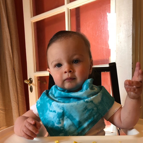 Handmade Bandana Bib - Picture 1 of 2